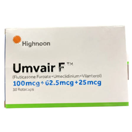 UMVAIR F  100/62.5/25 mg Tab