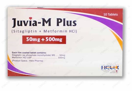 Juvia-M plus 50/500mg Tab 10s 50/500 mg Tab