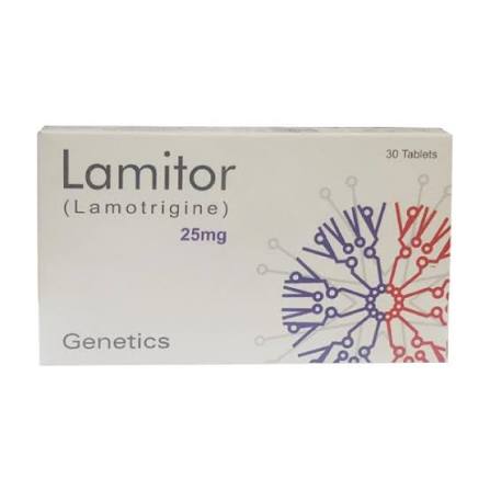 Lamitor 25 mg Tab