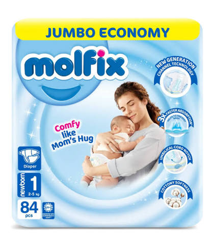 MOLFIX NEW BORN JUMBO 1 No 84 s --