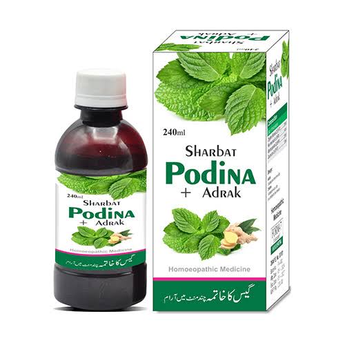 Sharbat Podina Adrak (M.A) 240 ml Syp