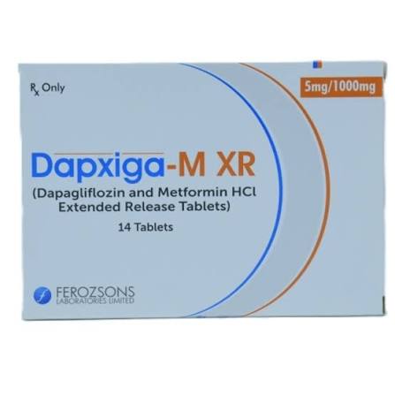 Dapxiga-M XR 5/1000 mg Tab