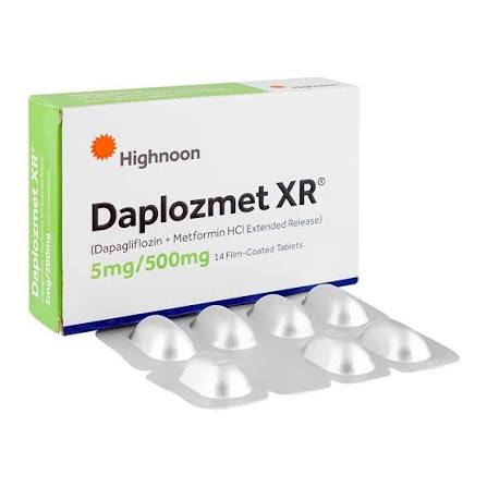 DAPLOZMET XR 5/500 mg Tab