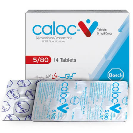 Caloc V 5/80 mg Tab