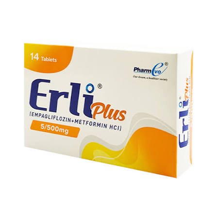Erli-Plus 5/500 mg Tab
