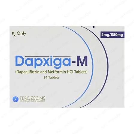 Dapxiga-M 5/850 mg Tab