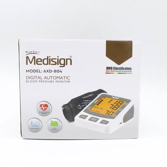 Digital Blood Pressure Monitor (Arm Type ) AXD-804 Medisign - . -