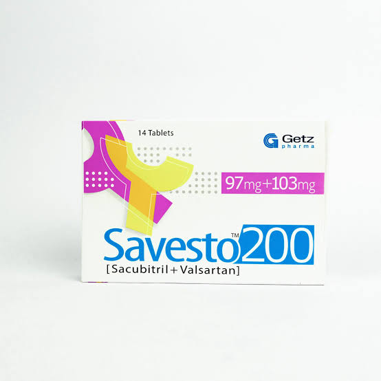 Savesto 97/103 tab 14s 200 mg Tab