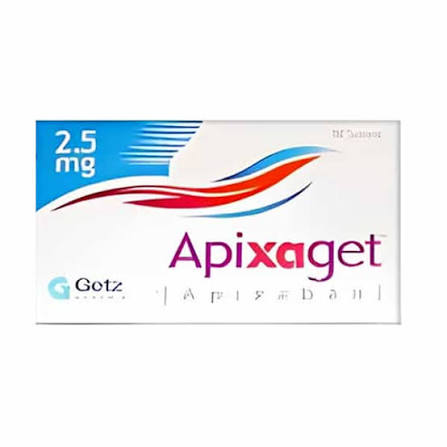 Apixaget 2.5 mg Tab