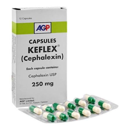 Keflex 250 mg Cap