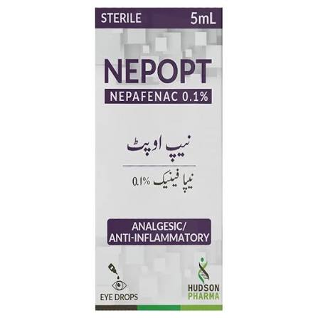 Nepopt 1% 5ml 1s 5 ml Eye Drop