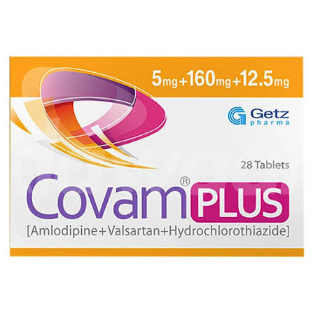 Covam Plus 5/160/12.5 mg Tab