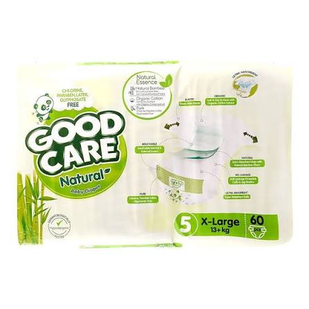 GoodCare Nat Diaper XL 5 No 60+4 s -