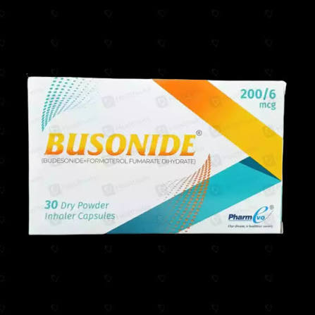 Busonide 200/6 mg Cap