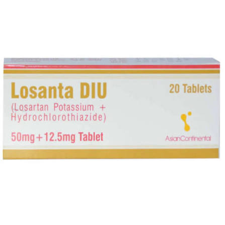 Losanta Diu  50/12.5 mg Tab