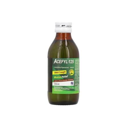Acefyl (Resp) Wet Cough 125 ml Syp