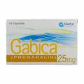 Gabica 25 mg Cap