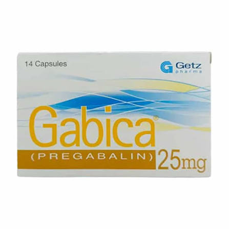 Gabica 25 mg Cap