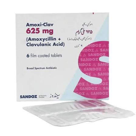 AMOXI-CLAVE 625 mg Tab