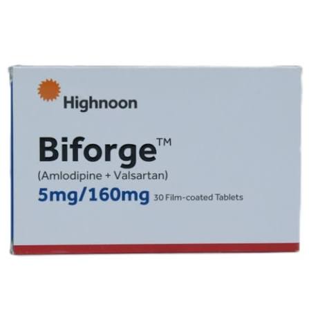 Biforge-30s 5/160 mg Tab