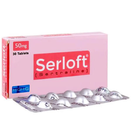 SERLOFT 50MG TAB 30S 50 mg Tab
