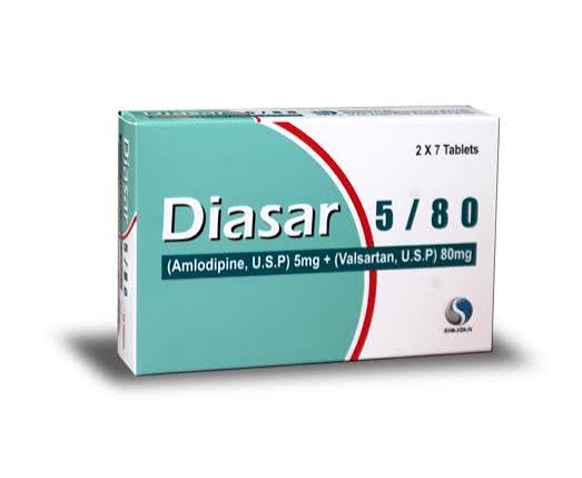 Diasar 5/80 mg Tab