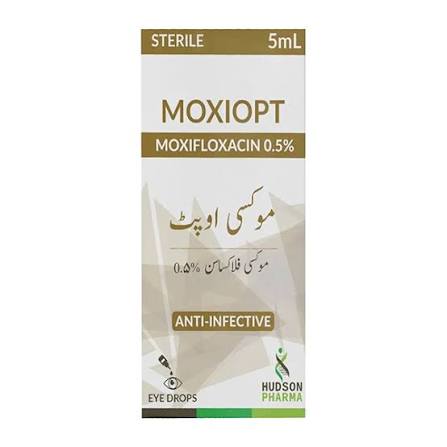 Moxiopt 0.5% 5ML 1S 5 ml Eye Drop