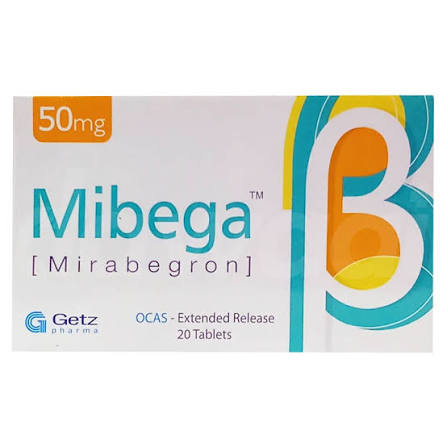 Mibega-20s 50 mg Tab