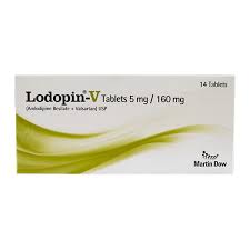 Lodopin-V 5/160 mg Tab