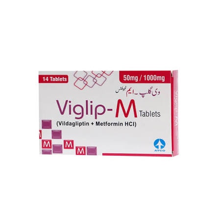 Viglip-M 28,S 50/1000 mg Tab