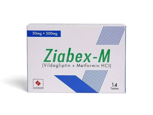 Ziabex-M 50/500 mg Tab