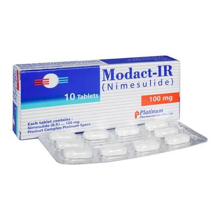 Modact IR-20s 100 mg Tab