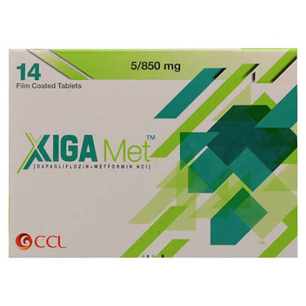 Xiga-Met 5/850 mg Tab
