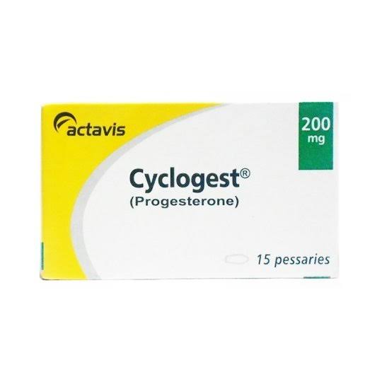 CYCLOGEST PESSARIES 15S 200 mg Cap