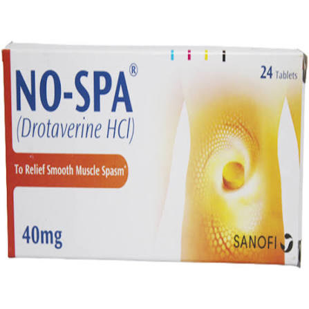 NoSpa-24s 40 mg Tab