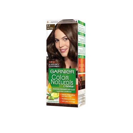 Garnier Toffee Brown Black # 3.3  . Hair Color