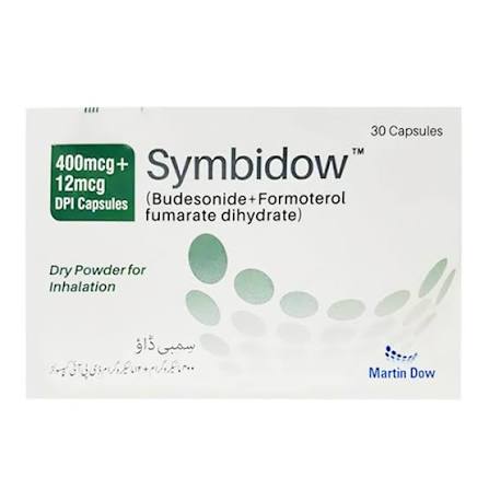 Symbidow 400+12 mcg Cap