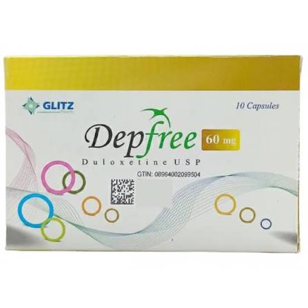 DEPFREE CAP 60MG 10 s Cap