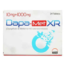 Dapa-Met XR 10mg+1000 mg Tab