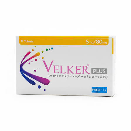Velker Plus  5/80 mg Tab