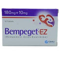 Bempeget-EZ 180/10 mg Tab