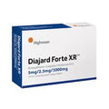 Diajard Forte-XR 5/2.5/1000 mg Tab