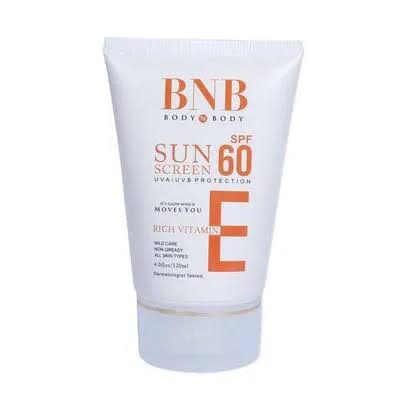 BNB Vitamin E Spf60 120 ml Sunblock