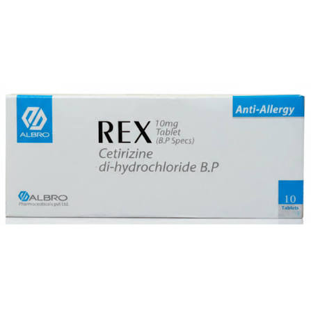 REX 10 mg Tab