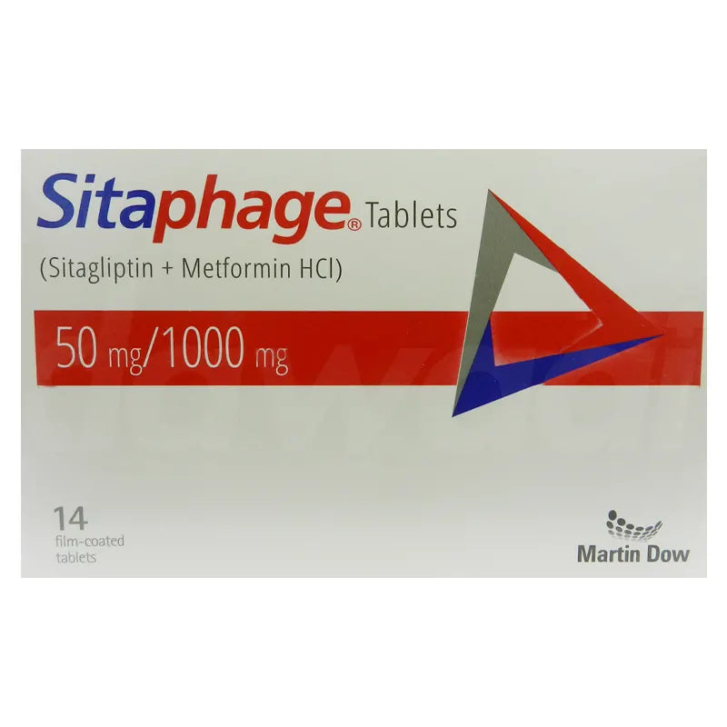 Sitaphage 50/1000 mg Tab