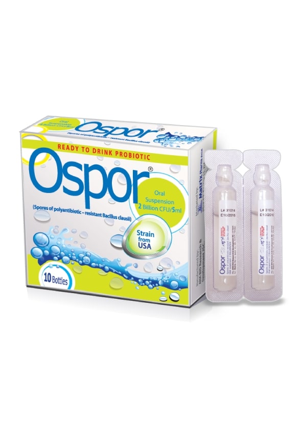 Ospor 2 Billion oral  5 ml AMP